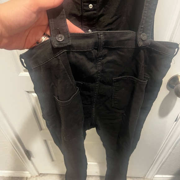 Women's Black size 12 Overalls - Picture 5 of 6